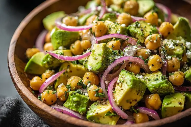 Chickpea Avocado Feta Salad: Fresh, Easy, and So Good
