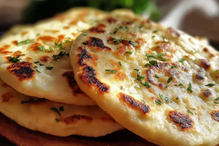 Delicious Cottage Cheese Flatbread, a simple low-carb and high-protein recipe.