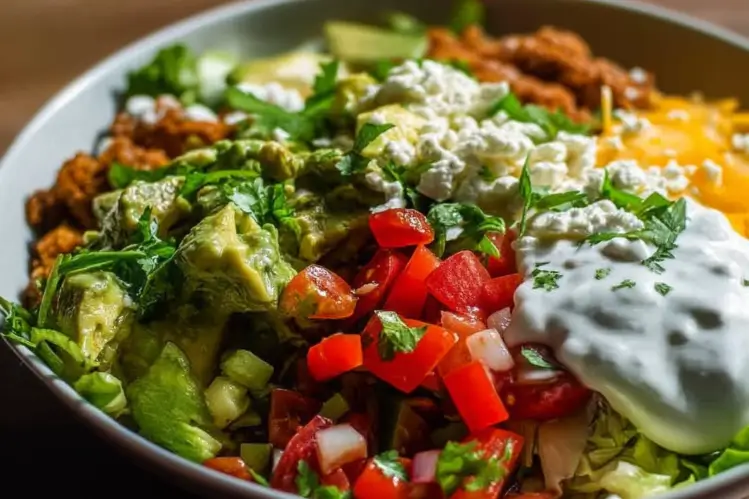 Quick & Tasty Low Carb Burrito Bowl