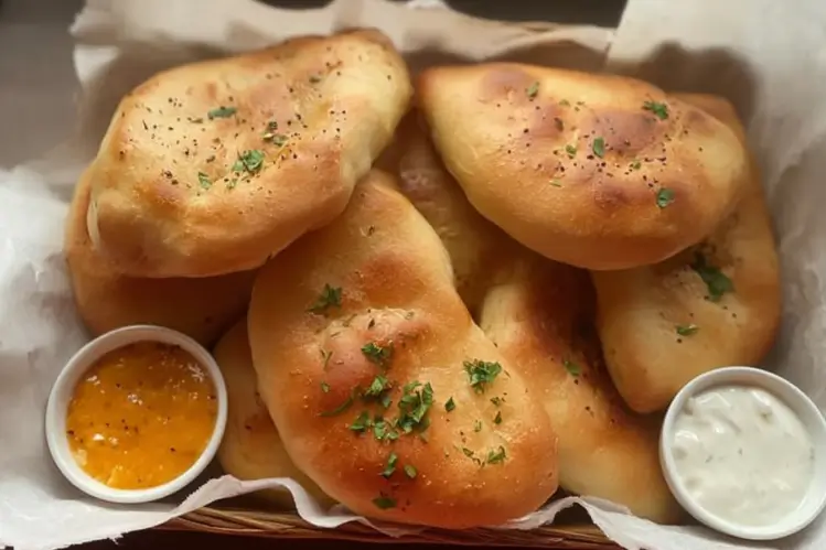 Delicious Fried Chicken Buns with melted cheese, served with toppings on a brioche bun.