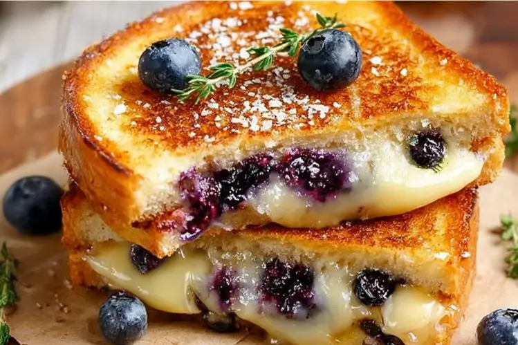 Blueberry Grilled Cheese