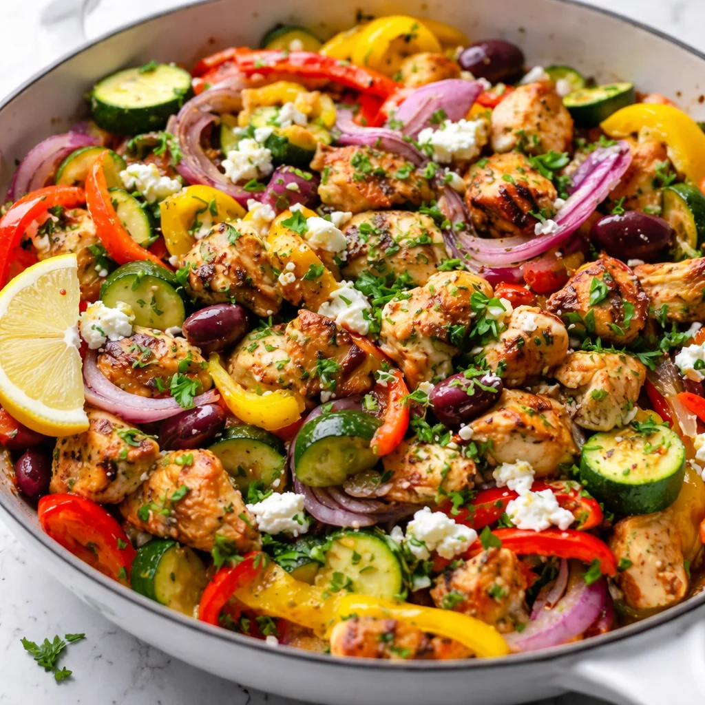 Delicious Chicken Stir Fry with fresh vegetables and savory garlic sauce