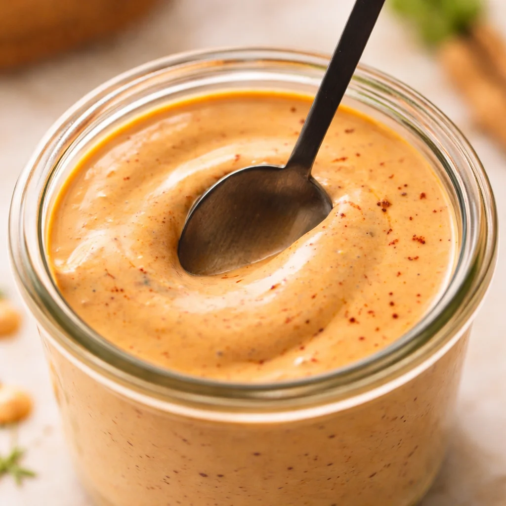 Homemade Southwest Salad Dressing with smoky flavors and creamy texture.