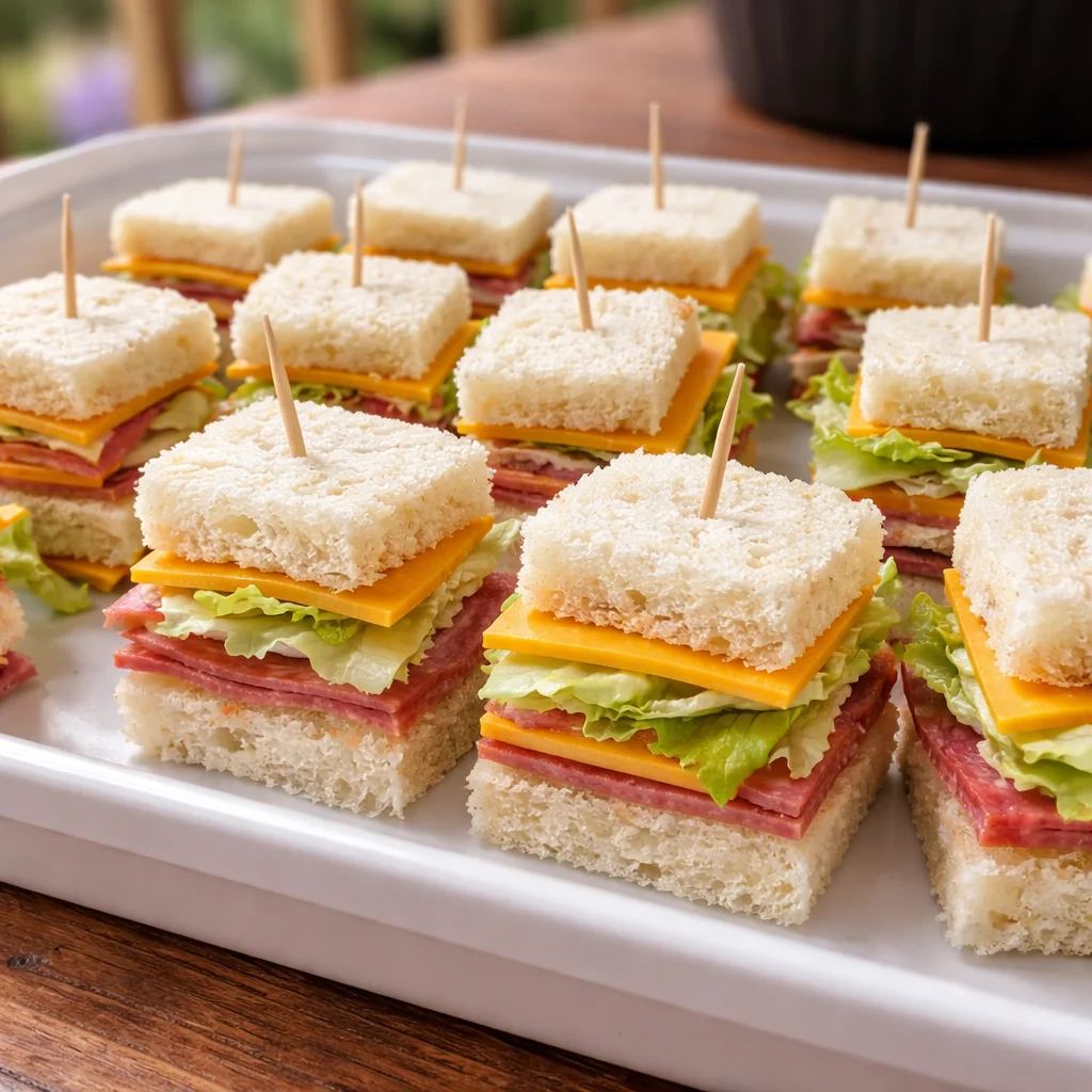 Salami and Cheddar Beach Snacks prepared for a sunny beach picnic.