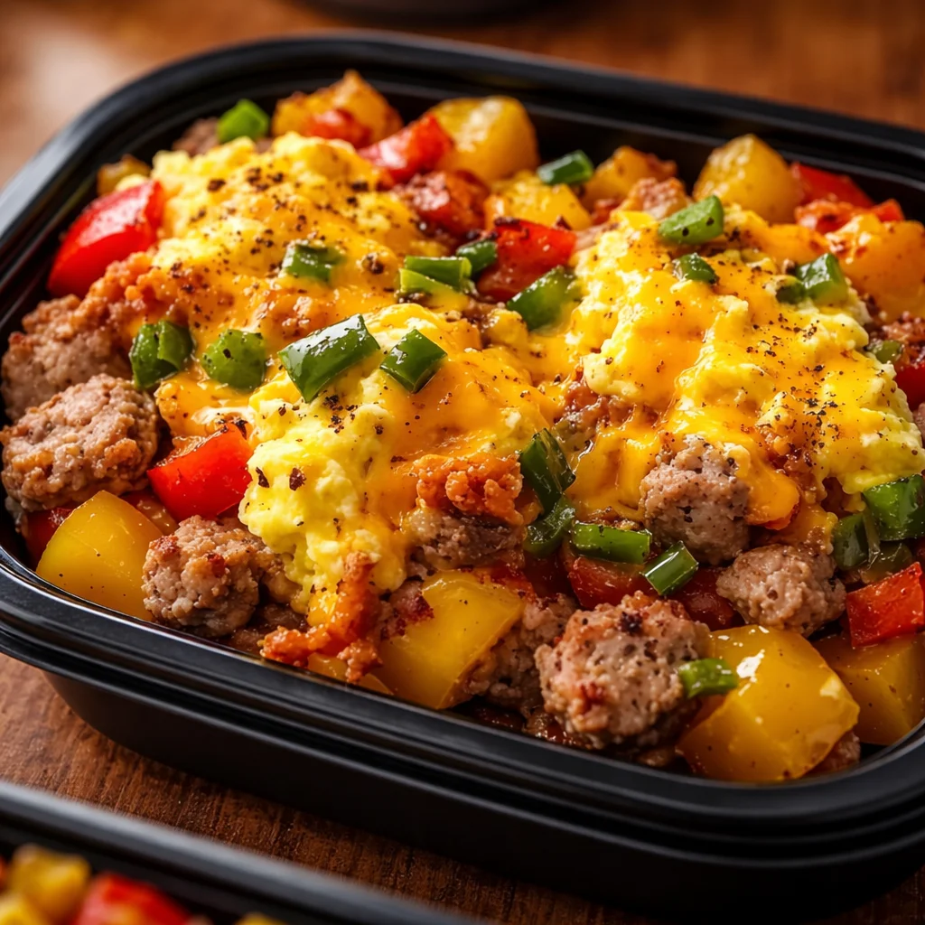 Easy High Protein Freezer Friendly Bowls ready for meal prep and freezing.