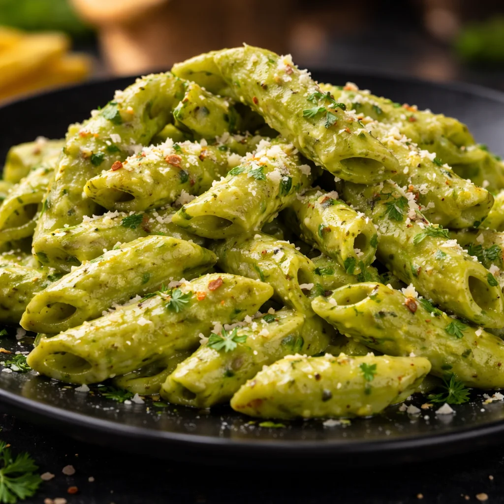 Delicious creamy spinach pasta recipe with vibrant flavors and fresh ingredients.
