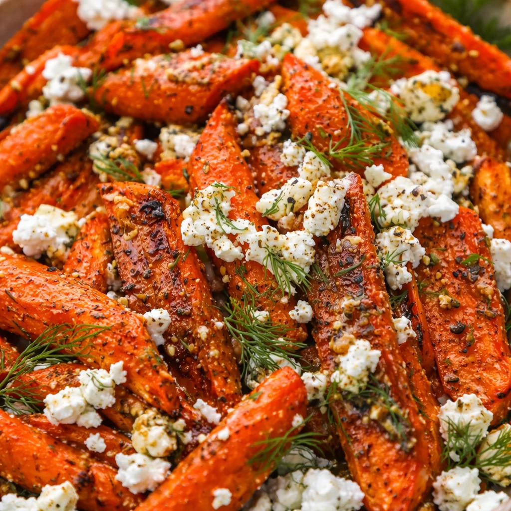 Honey roasted carrots glazed with honey and roasted until tender and caramelized.