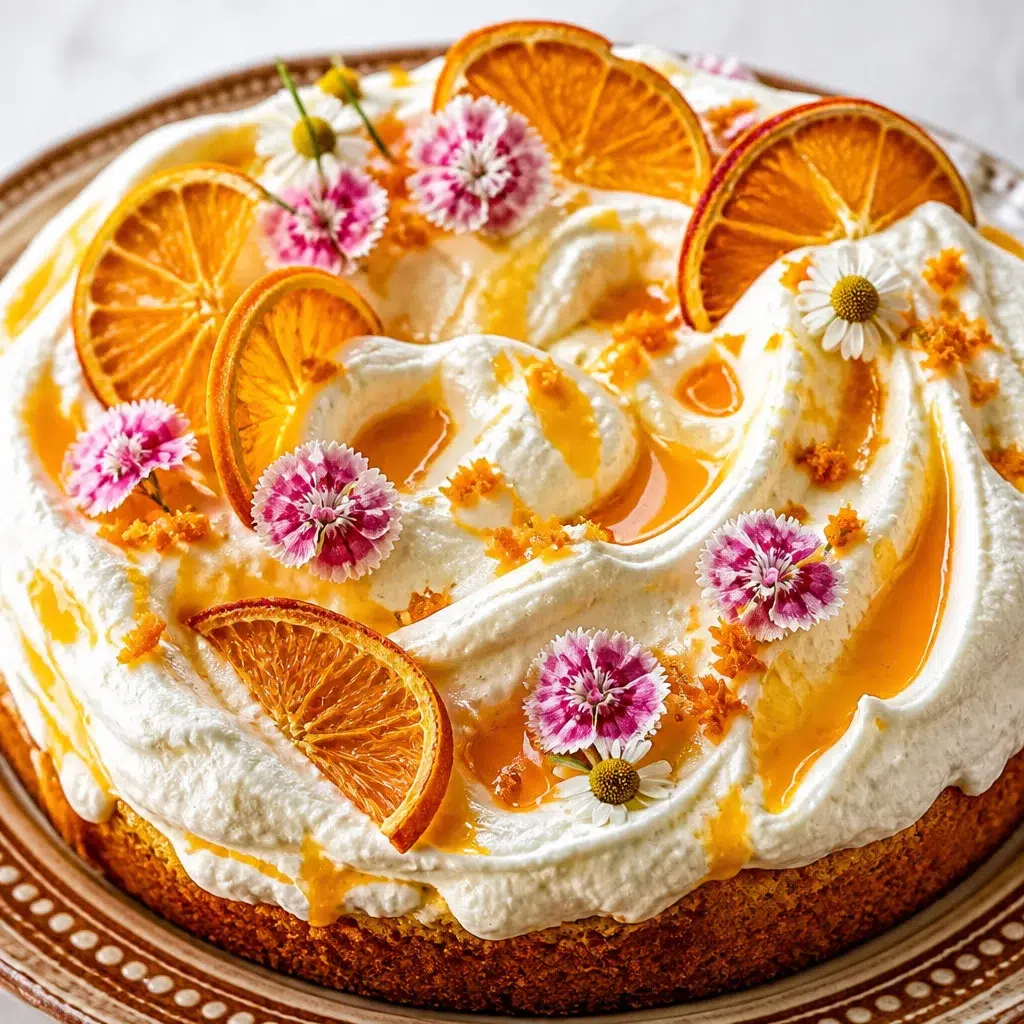 Moist and tender Citrus Olive Oil Cake with fresh citrus flavors