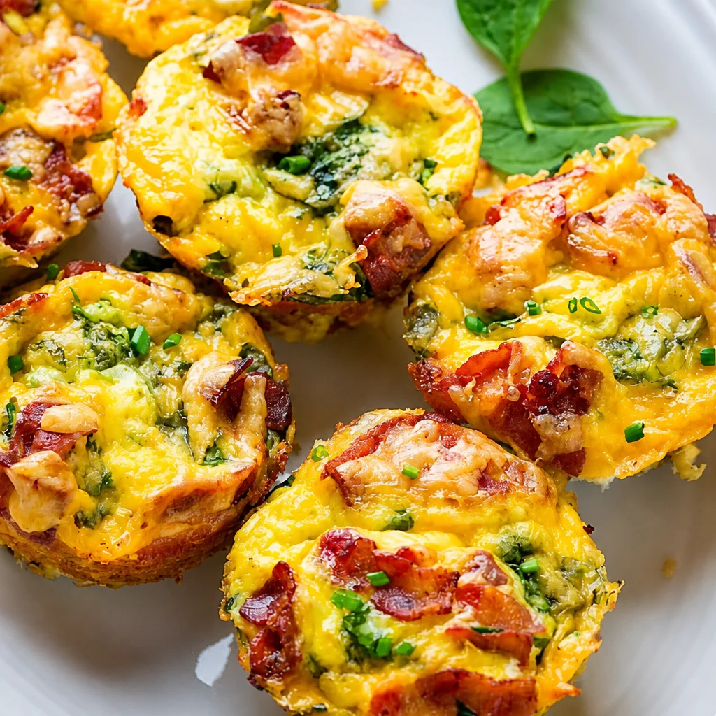 Delicious and easy egg muffins packed with protein, ready for quick breakfasts.