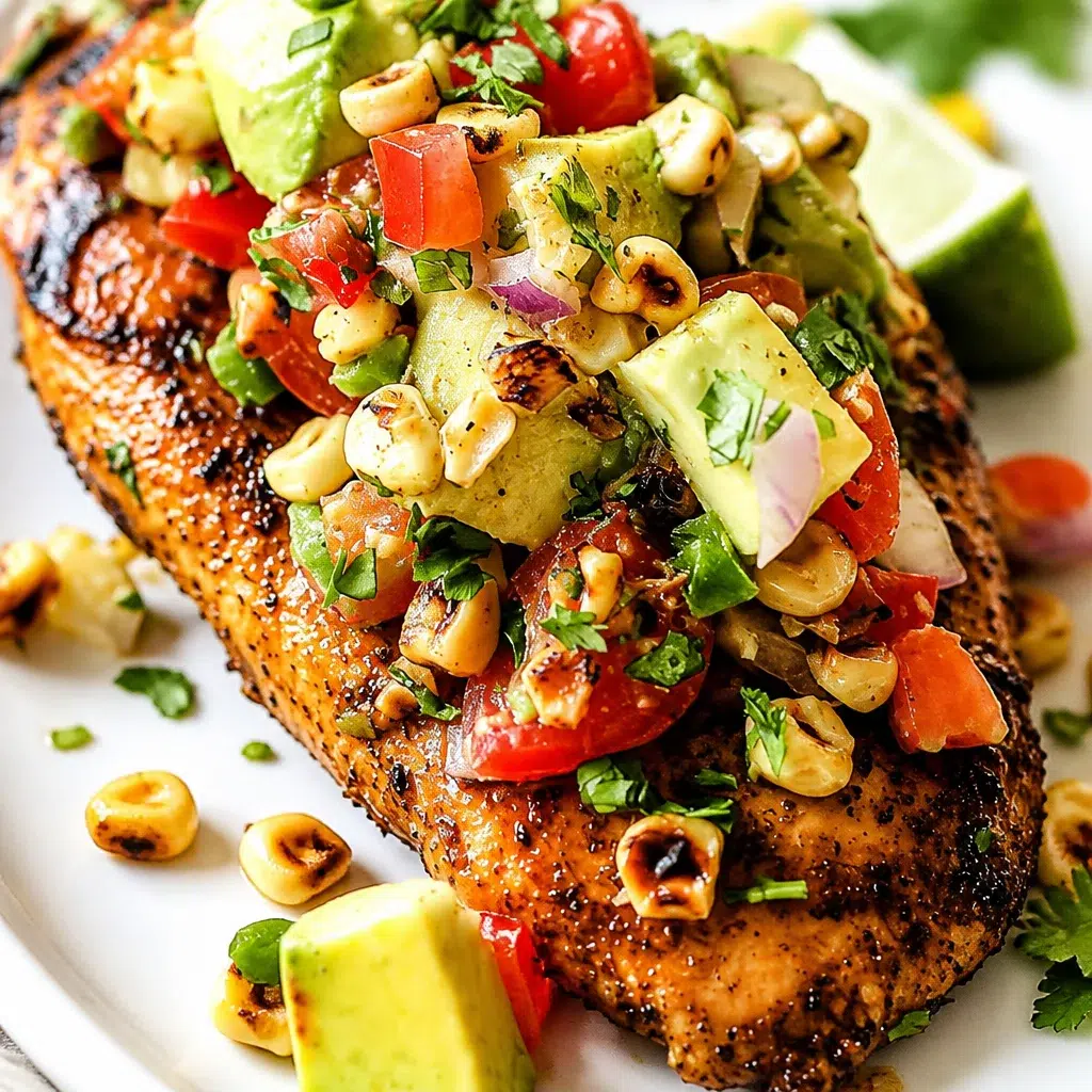 Fiesta Lime Chicken served with a creamy sauce, cheese, and tortilla strips.
