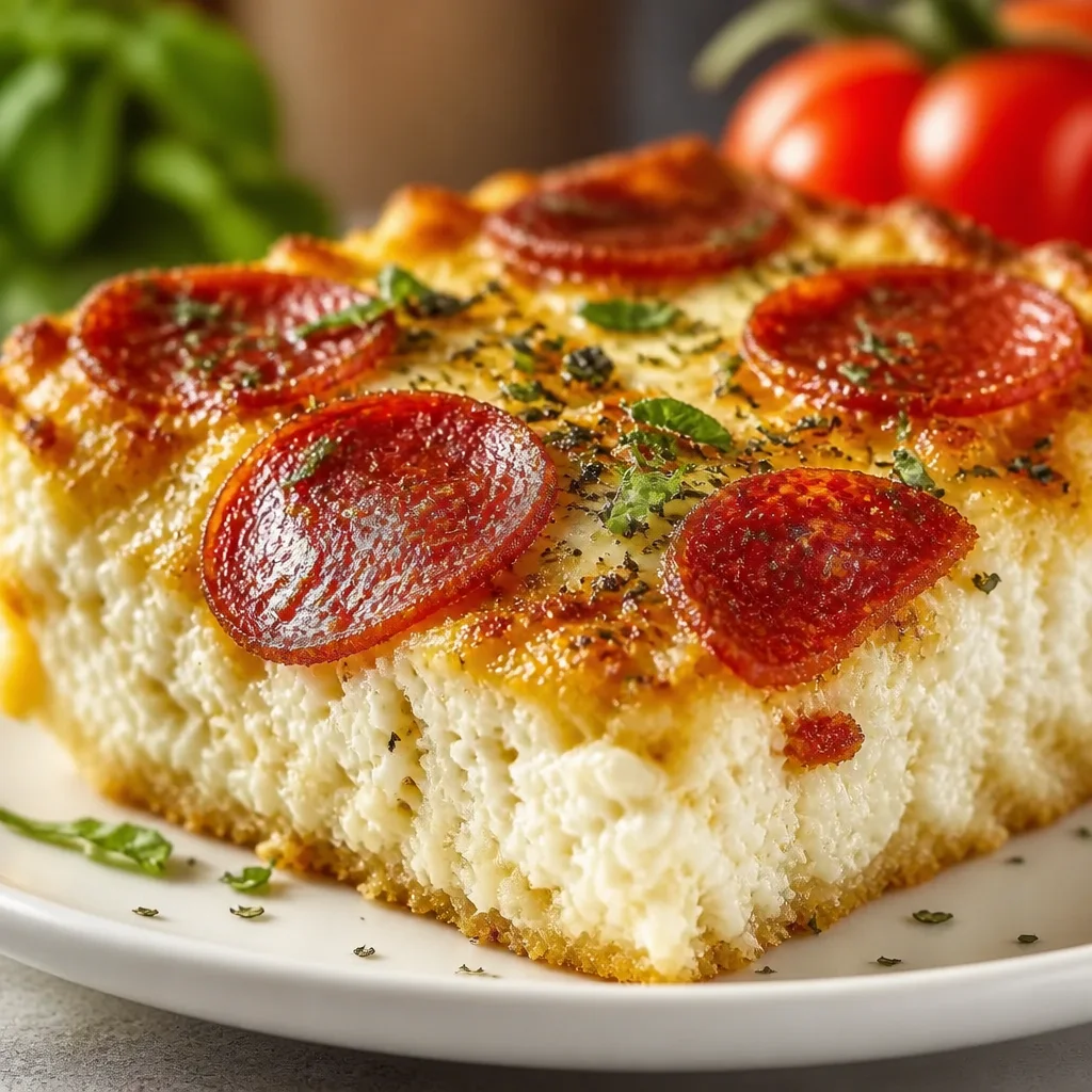 High protein cottage cheese pizza with a delicious crust and fresh toppings.